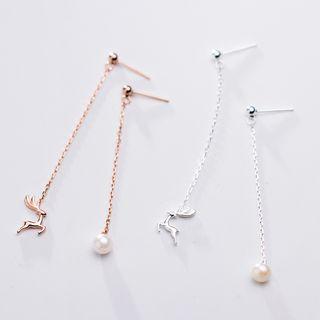 Mismatch Drop Ear Stud