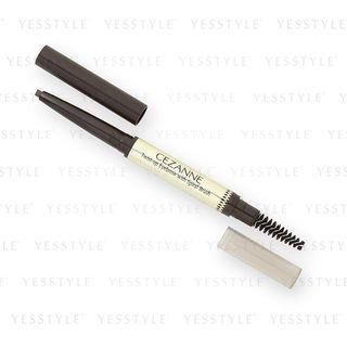 Cezanne - Twist-up Eyebrow With Spiral Brush (#04 Deep Brown) 0.23g