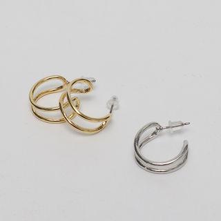 Wirework Hoop Earrings