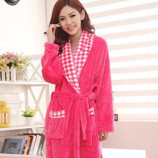 Couple Matching Fleece Night Robe