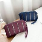Studded Faux Leather Cross Body Bag