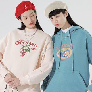 Fruit Print Hoodie / Pullover