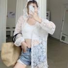 Long Lace Jacket Lace Jacket - White - One Size
