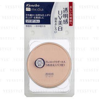 Kanebo - Media Pressed Powder Aa Spf 17 Pa+ (lucent) (refill) 6g