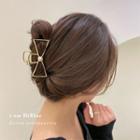 Bow Hair Claw Gold - One Size