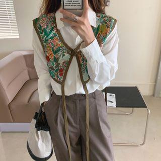 Patterned Vest / Shirt