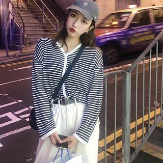 Striped Light Jacket Stripes - Black & White - One Size