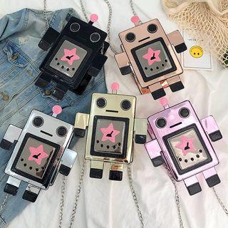 Robot Shaped Crossbody Bag