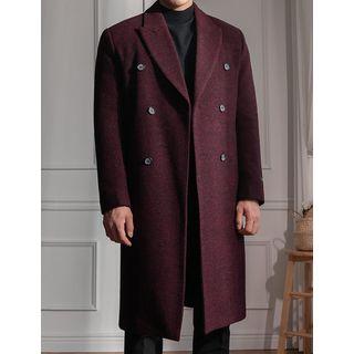 Double-breasted Cashmere Blend Homemade Coat