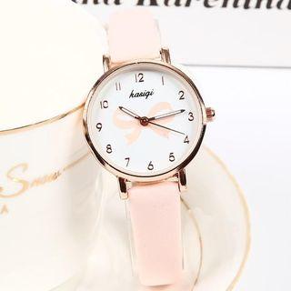 Ribbon Bow Strap Watch / Box Set