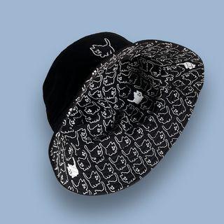 Reversible Cat Bucket Hat
