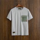 Short-sleeve Pocket Accent T-shirt