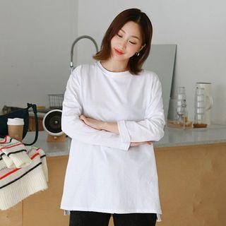 Plus Size Dip-back T-shirt