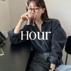 [hour] Basic Corduroy Shirt