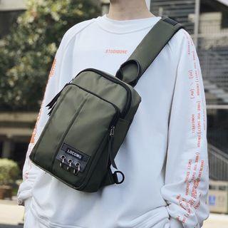 Nylon Zip Sling Bag