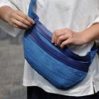 Plain Sling Bag Blue - One Size