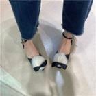 Bobble Bow Sandals