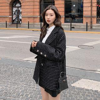 Oversize Striped Blazer