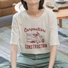 Printed Short-sleeve T-shirt Almond - One Size