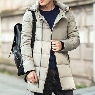 Hood Padded Long Coat
