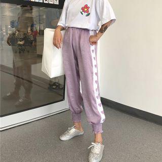 Heart Print Sweatpants