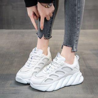Platform Holographic Sneakers