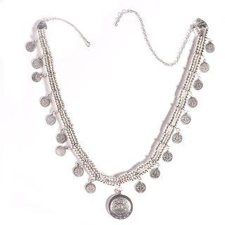Coin-charm Waist Chain