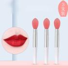 Set Of 3: Silicone Lip Brush Set Of 3 - One Size