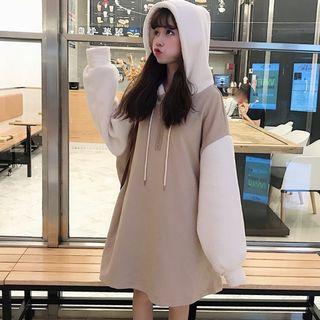 Oversized Two Tone Hoodie