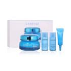 Laneige - Water Bank Moisture Cream Ex Set : Cream 50ml + Skin Refiner 15ml + Emulsion 15ml + Eye Gel 3ml 4pcs