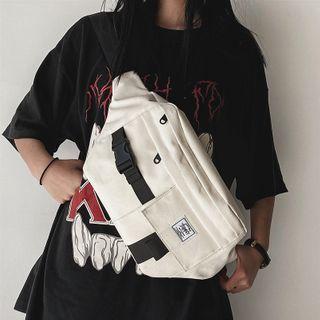 Plain Multi-section Belt Bag