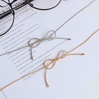 Knotted Alloy Choker