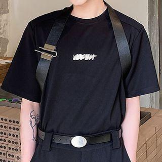 Metallic Buckle T-shirt
