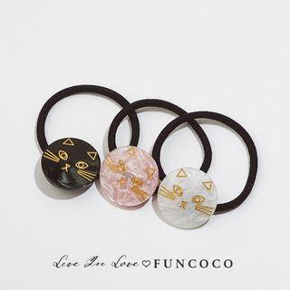 Cat Disc Hair Tie