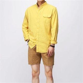 Button-down Flap-pocket Shirt