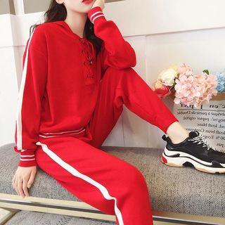 Hooded Sweater + Sweatpants