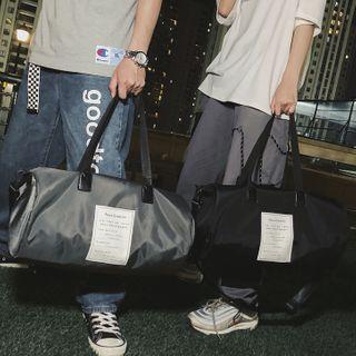 Label Applique Nylon Carryall Bag