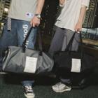 Label Applique Nylon Carryall Bag