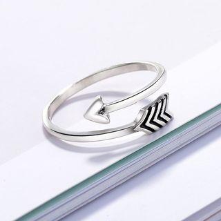 925 Sterling Silver Arrow Open Ring As Shown In Figure - One Size