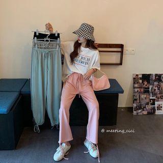 Loose High-waist Wide Leg Pants