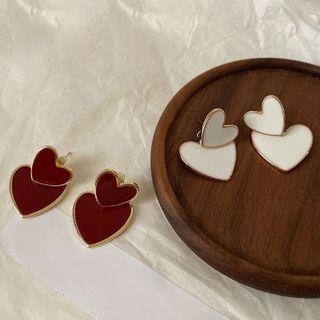 Heart Glaze Earring