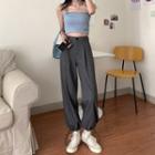Drawcrod Harem Pants