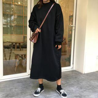 Long-sleeve Midi Pullover Dress