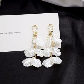 Shell Petal Fringed Earring E3203 - As Shown In Figure - One Size
