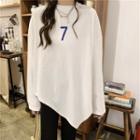 Numbering Long-sleeve T-shirt White - One Size