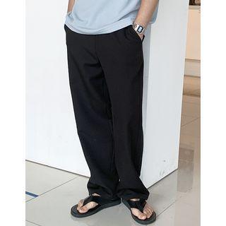 Drawcord-waist Easy Pants