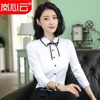 Shirt / Skirt / Dress Pants / Ribbon Bow Tie / Set
