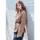 Turtle-neck Loose-fit Top