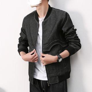 Denim Bomber Jacket