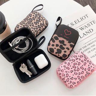 Leopard Print Zip Pouch (various Designs)